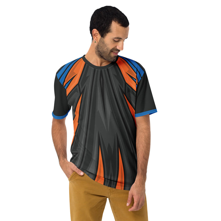 Premium Men's Jersey - Grey-Orange Gate