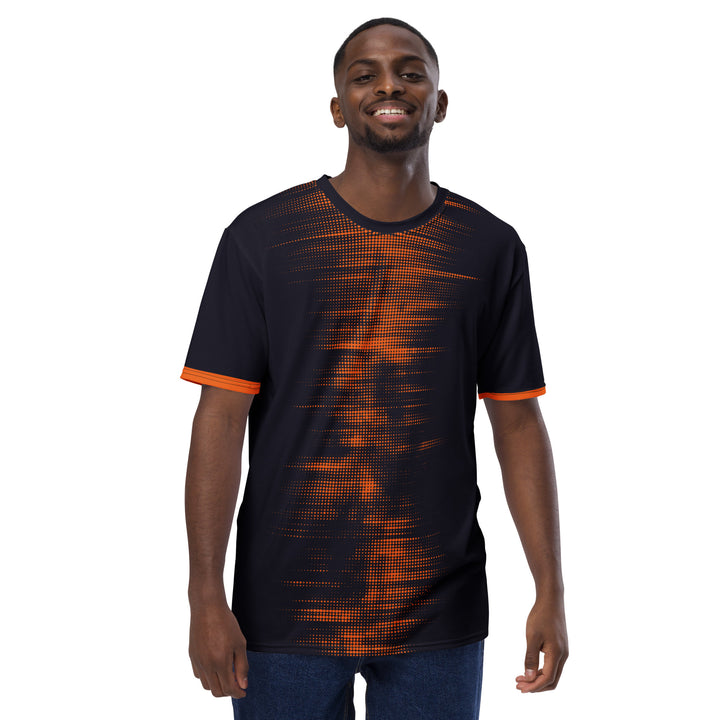 Premium Men's Jersey - Black-Orange Soul