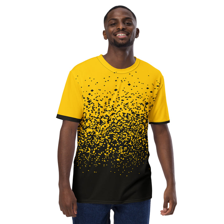 Premium Men's Jersey - Black-Yellow Fall