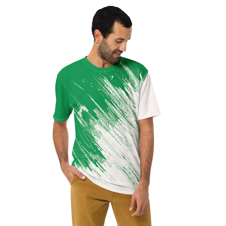 Premium Men's Jersey - Green-White Draw