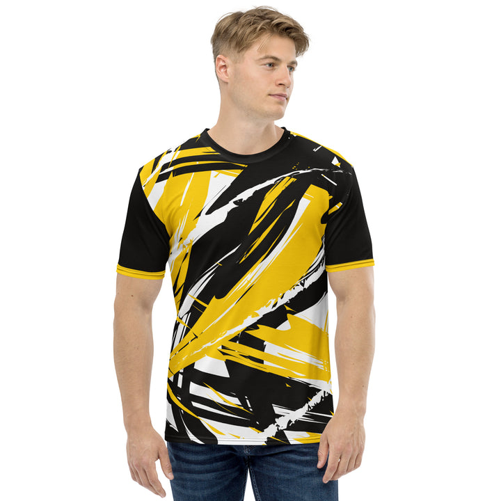 Premium Men's Jersey - Black-Yellow Craft