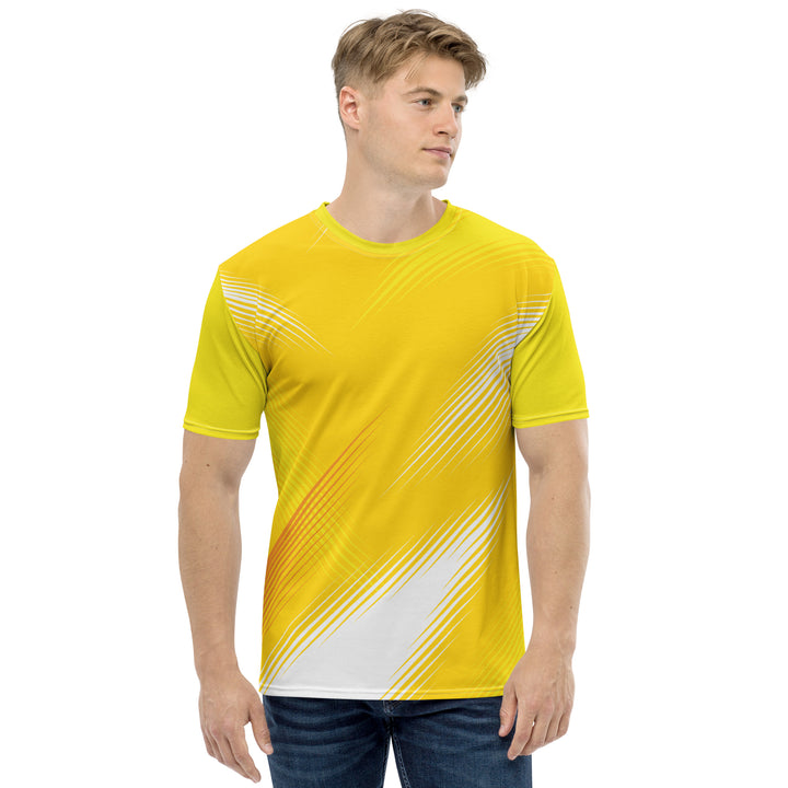 Premium Men's Jersey - Yellow-White Day