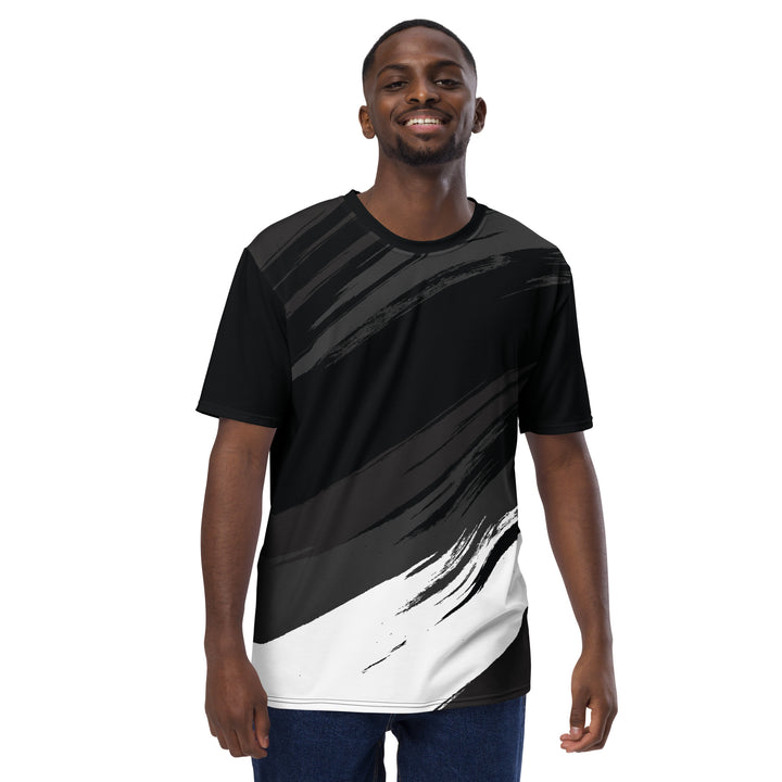 Premium Men's Jersey - Black-White Night