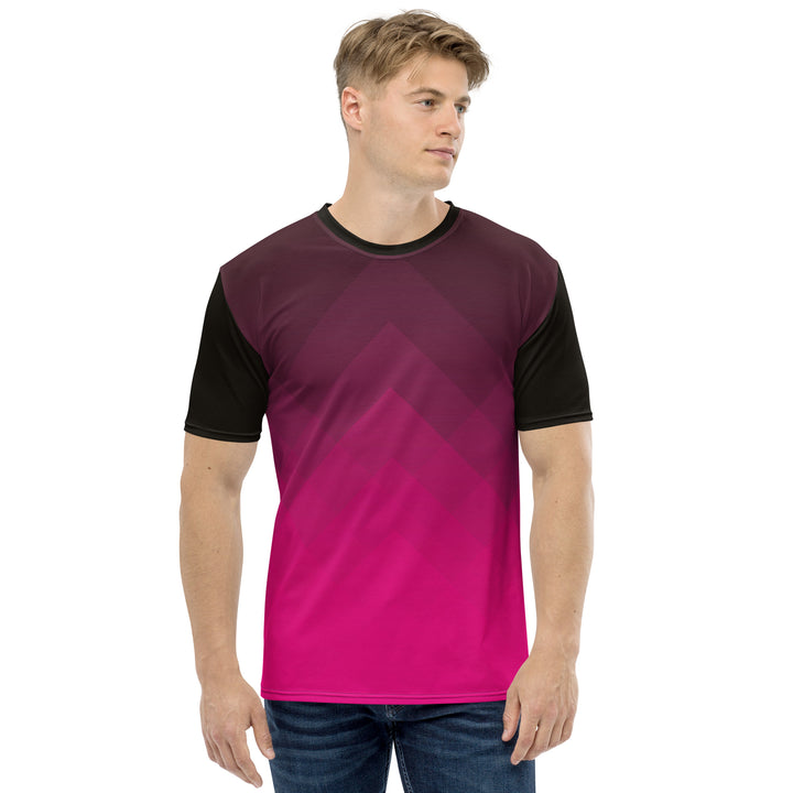 Premium Men's Jersey - Pink-Black Bright