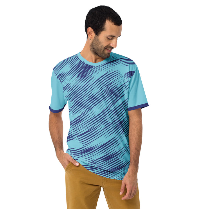 Premium Men's Jersey - Blue Beam