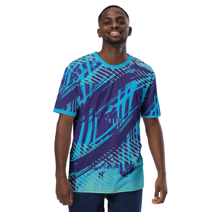 Premium Men's Jersey - Blue-Purple Pitch