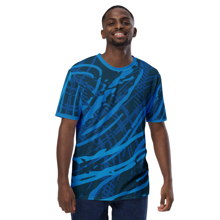 Premium Men's Jersey - Blue Whip