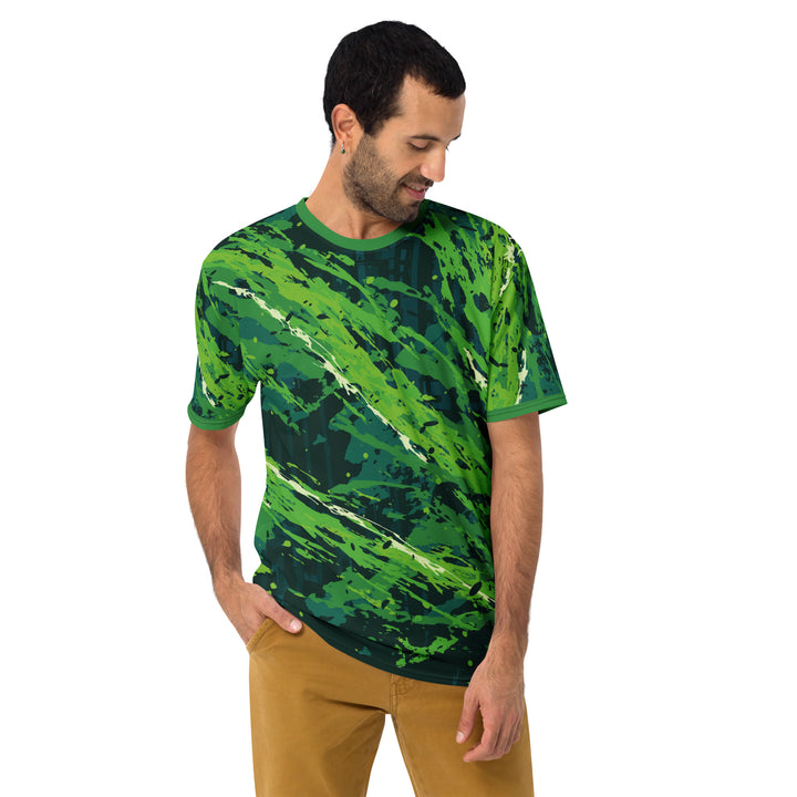 Premium Men's Jersey - Green Eruption