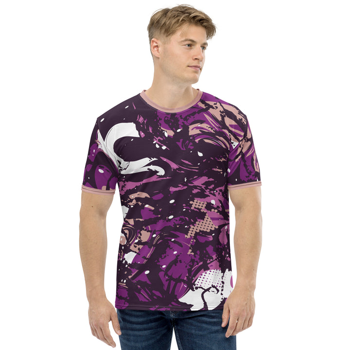 Premium Men's Jersey - Purple-White Fantasy