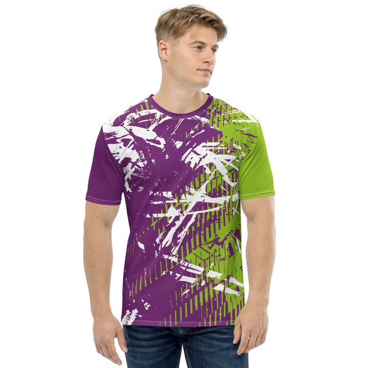 Premium Men's Jersey - Purple-Green Force