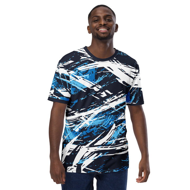 Premium Men's Jersey - Blue-White Extra