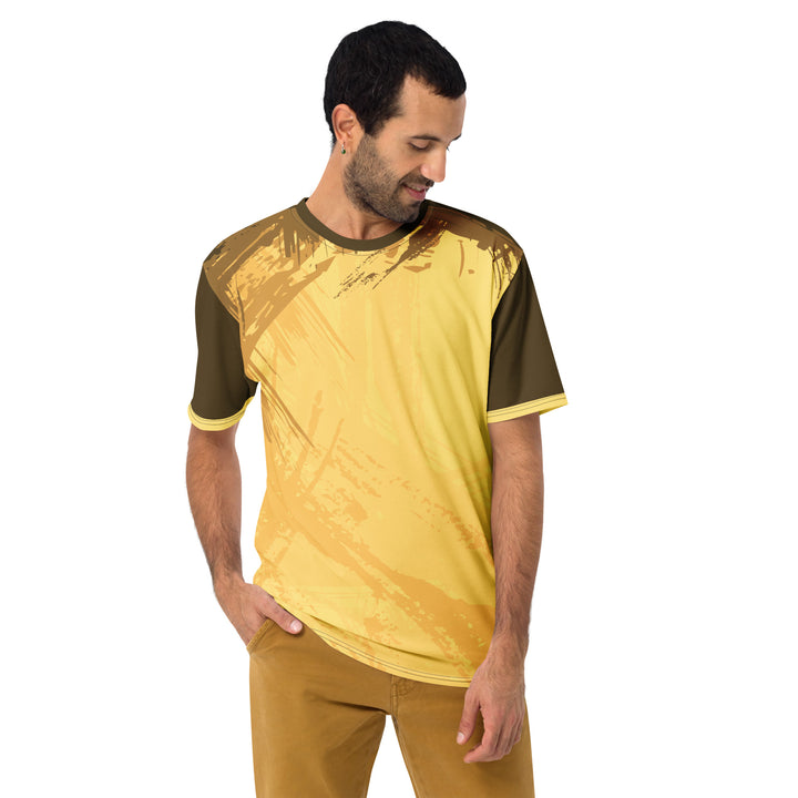 Premium Men's Jersey - Yellow Clear