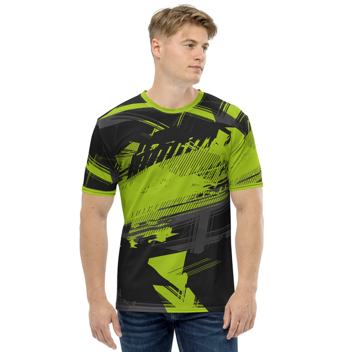 Premium Men's Jersey - Black-Green Trailer