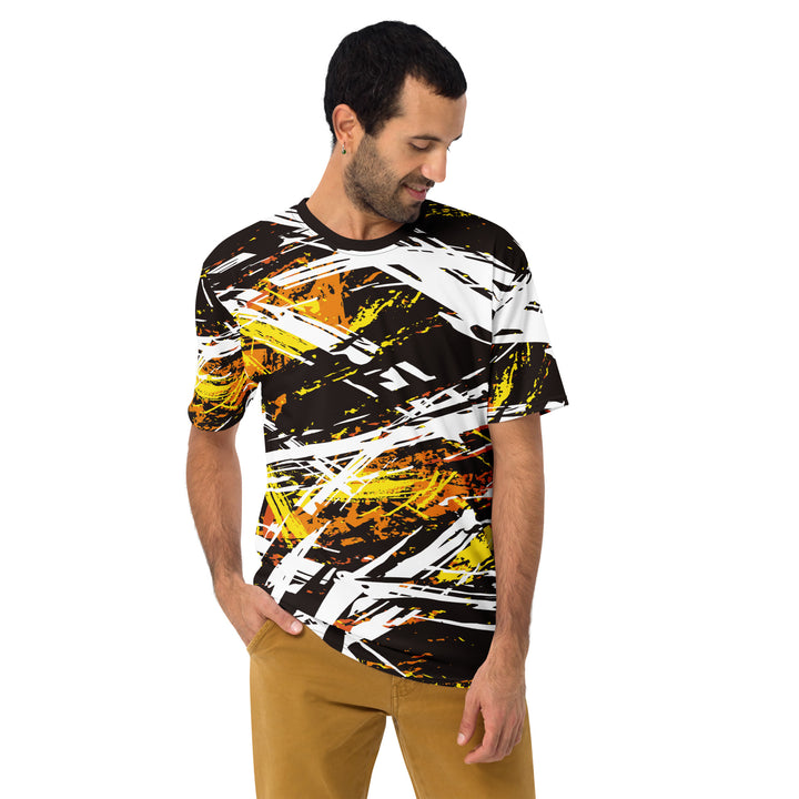 Premium Men's Jersey - Black-Yellow Drive