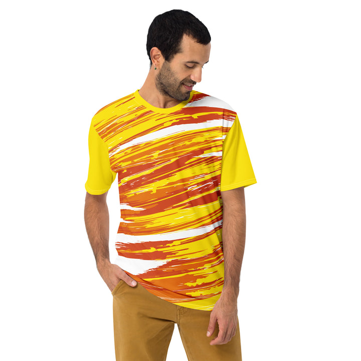 Premium Men's Jersey - Yellow-Orange Beam