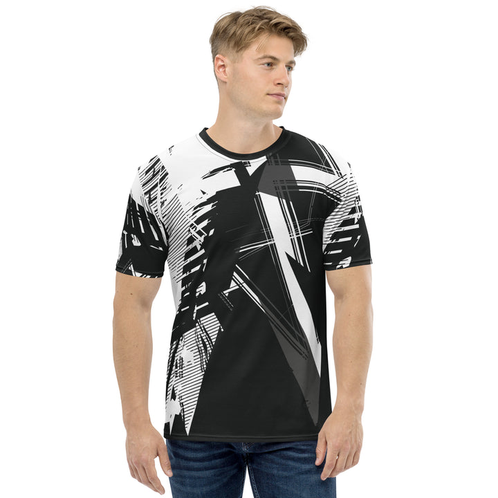 Premium Men's Jersey - Black-White Unique