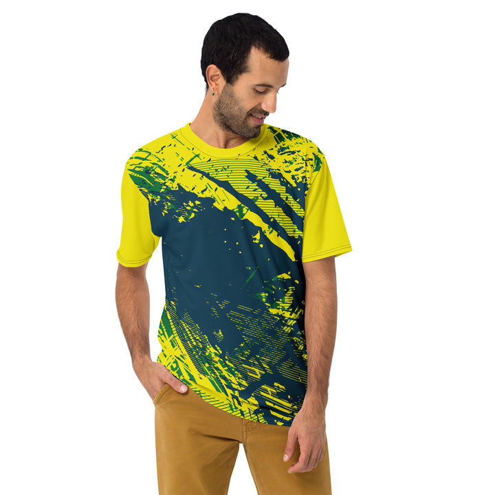 Premium Men's Jersey - Green-Yellow Maintain