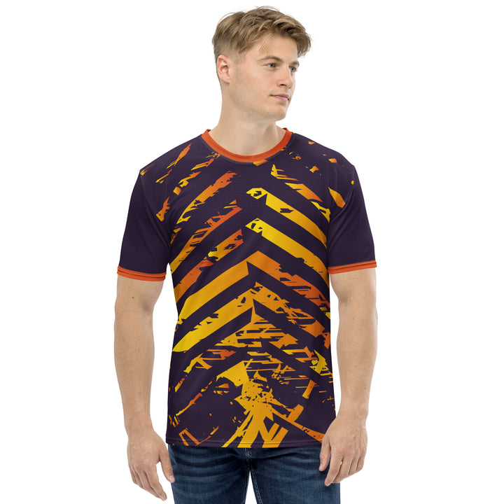 Premium Men's Jersey - Purple-Orange Order