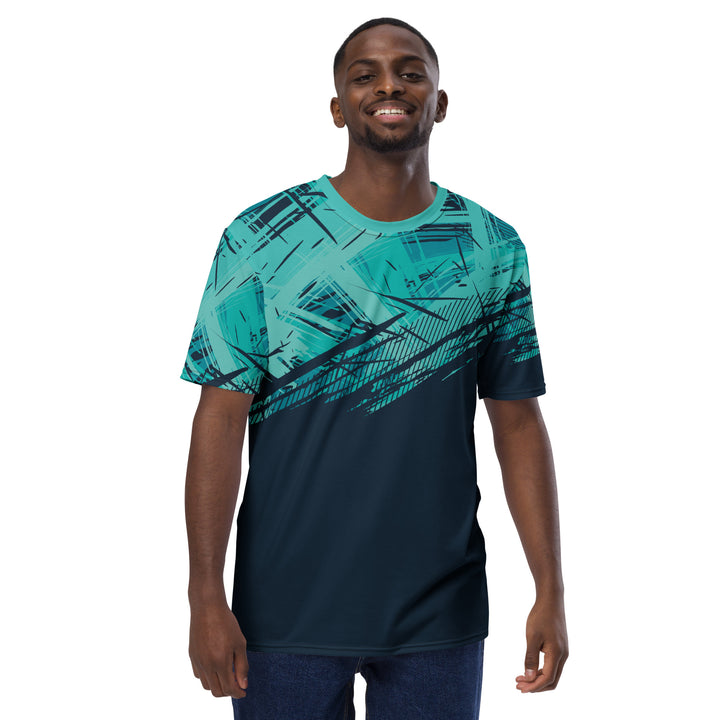 Premium Men's Jersey - Blue-Turquoise Mind