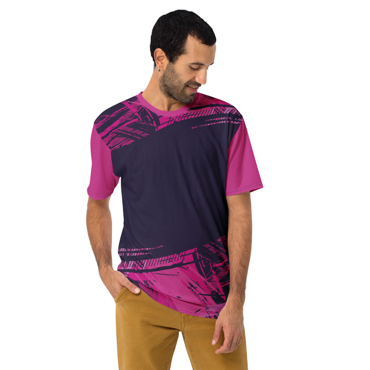 Premium Men's Jersey - Purple-Pink Escape