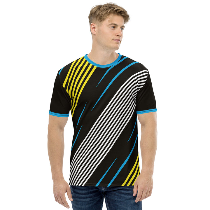 Premium Men's Jersey - Black-White Fast