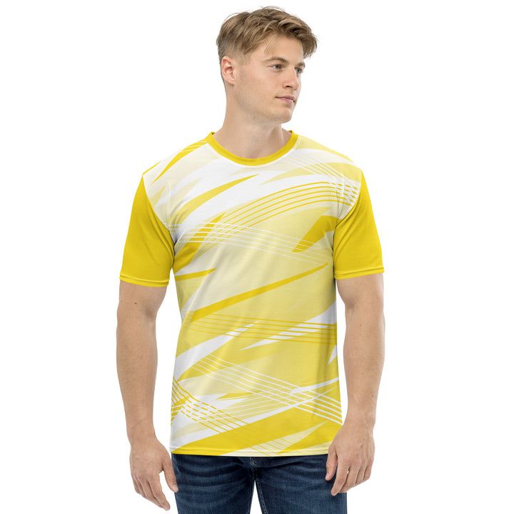 Premium Men's Jersey - Yellow-White Track