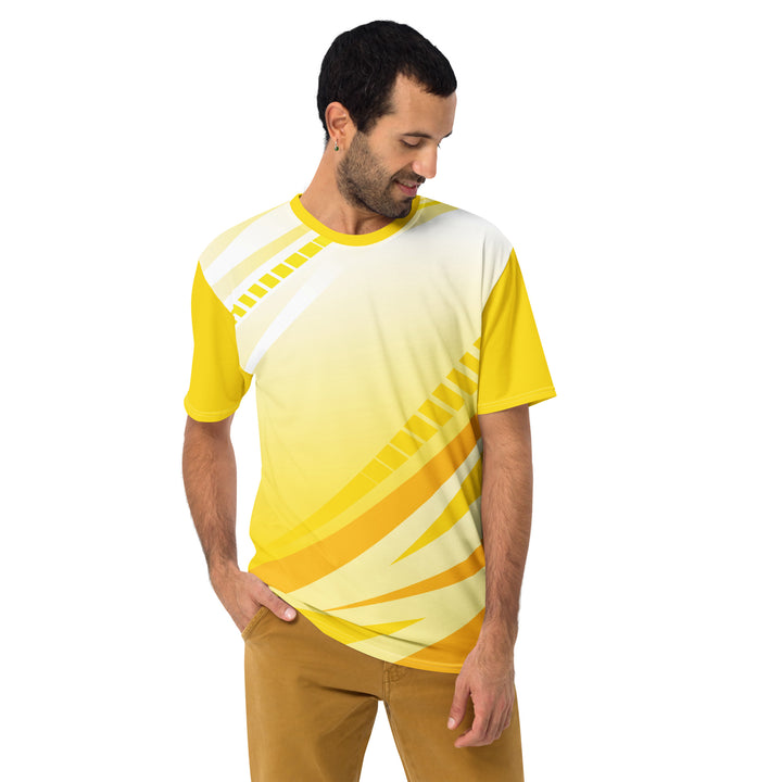 Premium Men's Jersey - Yellow-White Shine