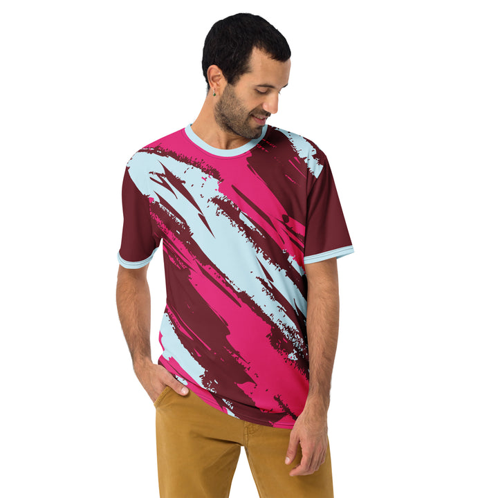 Premium Men's Jersey - Red-Pink Breaker