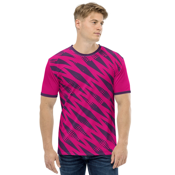 Premium Men's Jersey - Pink-Purple Diamond