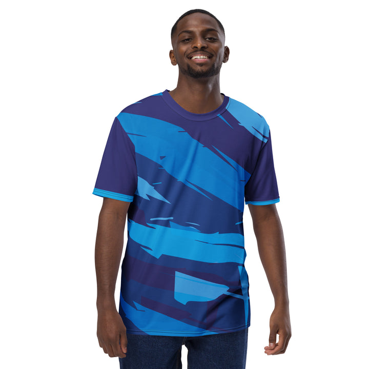 Premium Men's Jersey - Blue-Purple Sharp