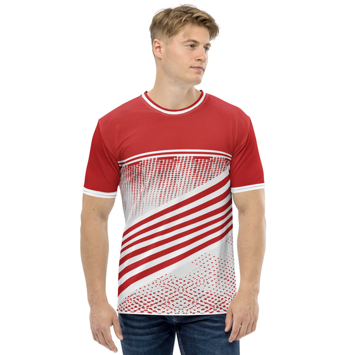 Premium Men's Jersey - White-Red Sport