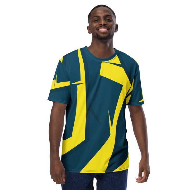 Premium Men's Jersey - Blue-Yellow Room