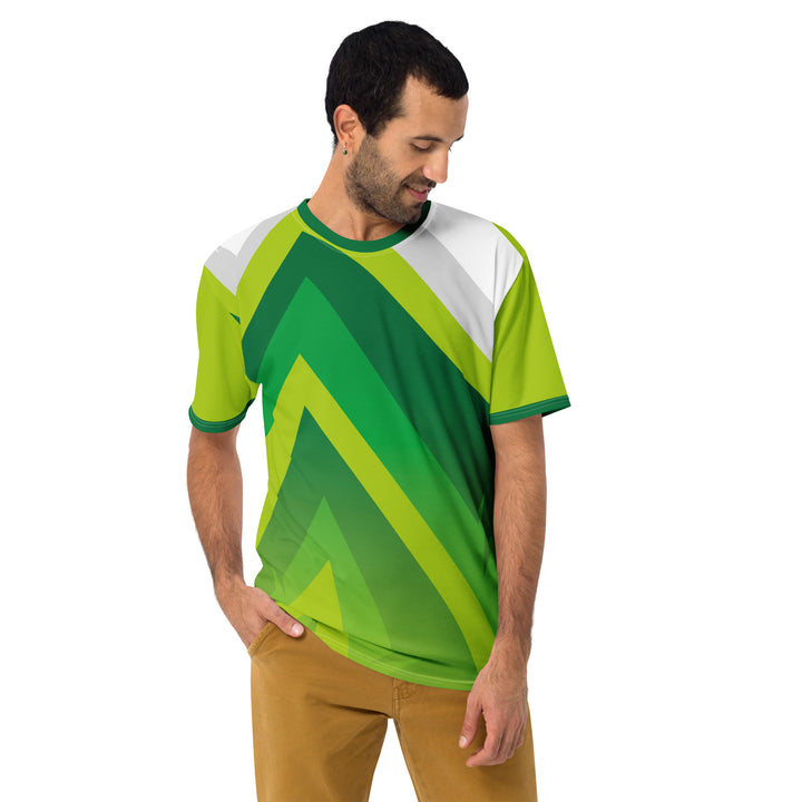 Premium Men's Jersey - Green-White Top