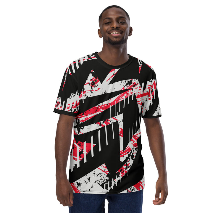 Premium Men's Jersey - Black-White Trace