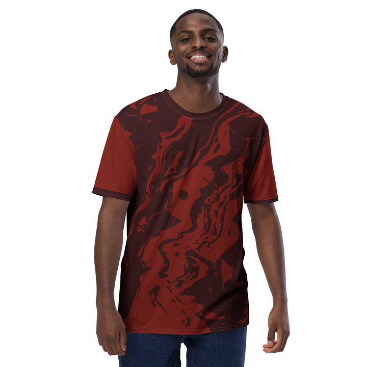 Premium Men's Jersey - Red Eruption