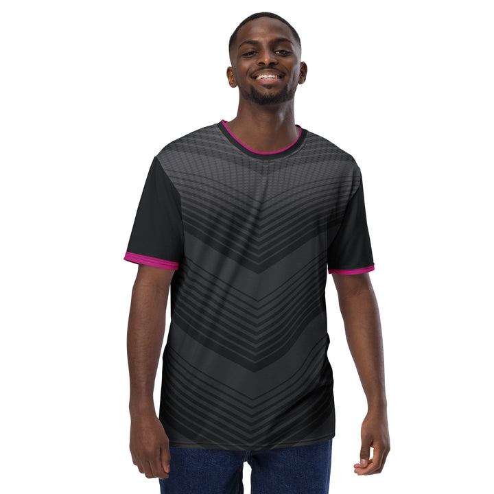 Premium Men's Jersey - Black-Grey Arrow