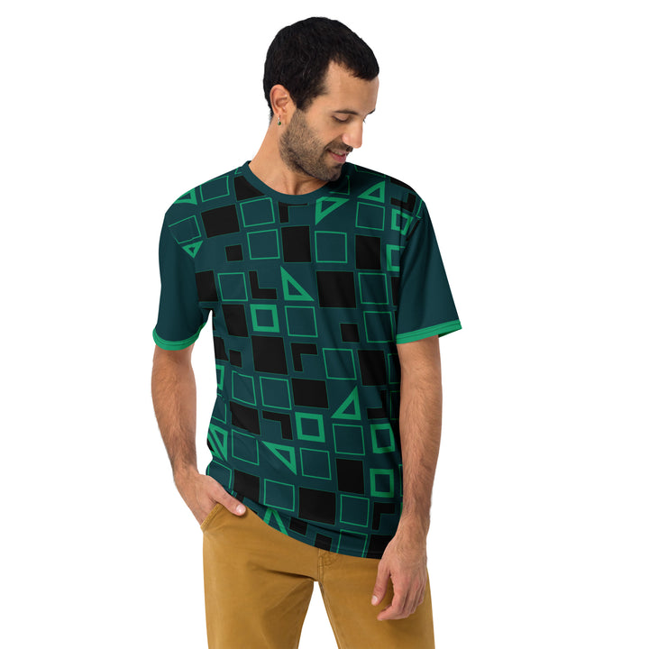 Premium Men's Jersey - Green-Black Game