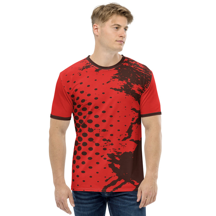 Premium Men's Jersey - Red Dots