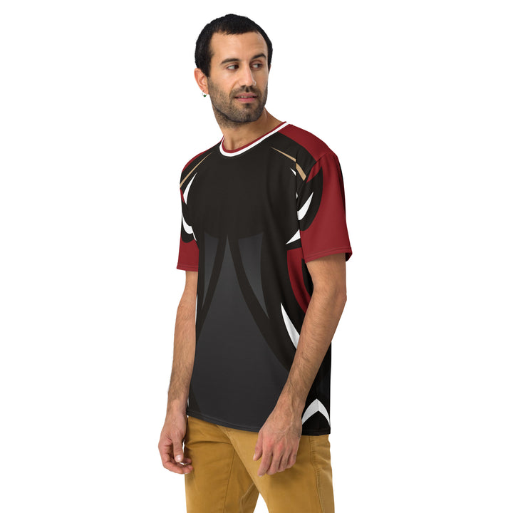 Premium Men's Jersey - Red-Black Bull