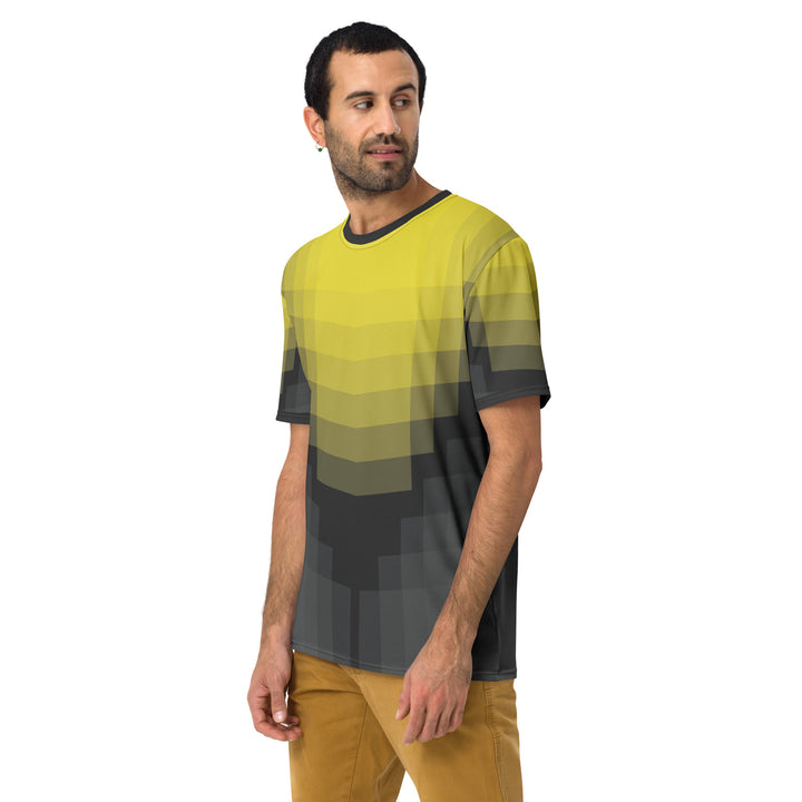 Premium Men's Jersey - Yellow-Black Clarity