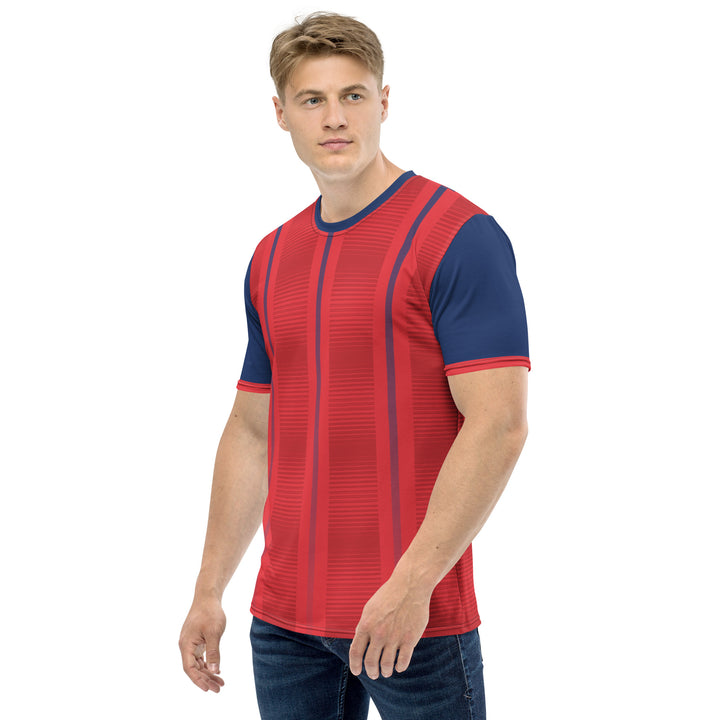 Premium Men's Jersey - Red-Blue Dream