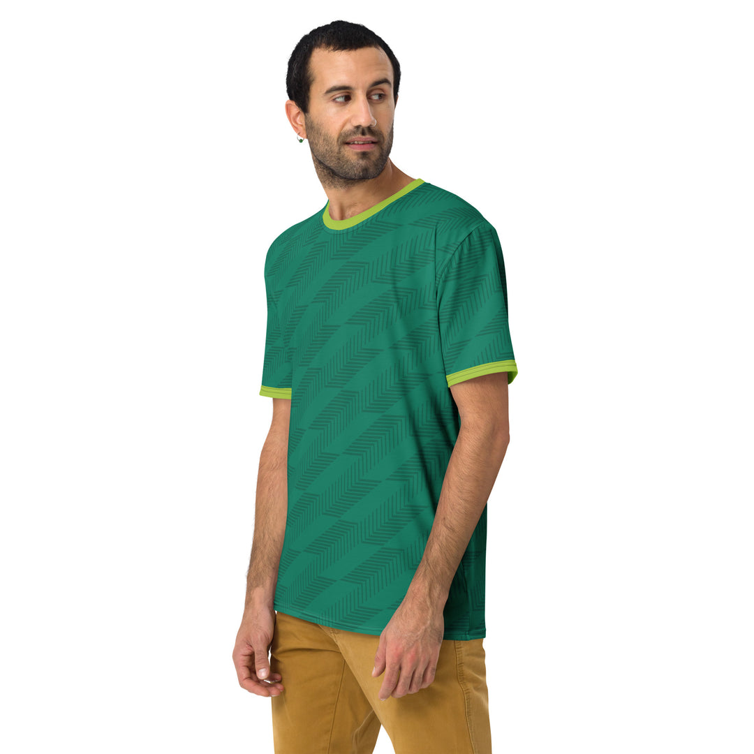 Premium Men's Jersey - Green Italic