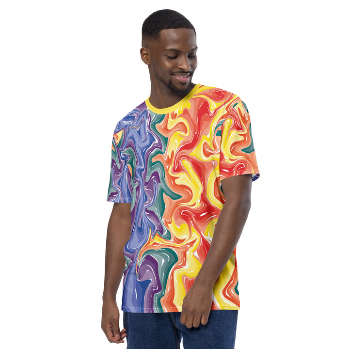 Premium Men's Jersey - Rainbow Crazy