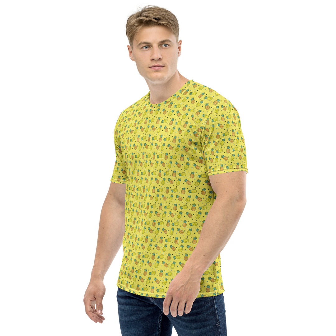 Premium Men's Jersey - Yellow Pineapple