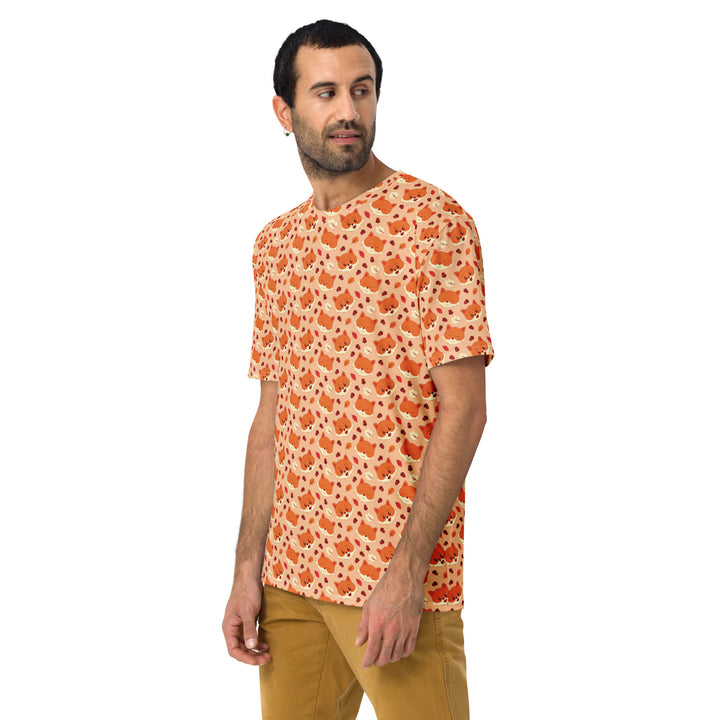 Premium Men's Jersey - Orange Fox