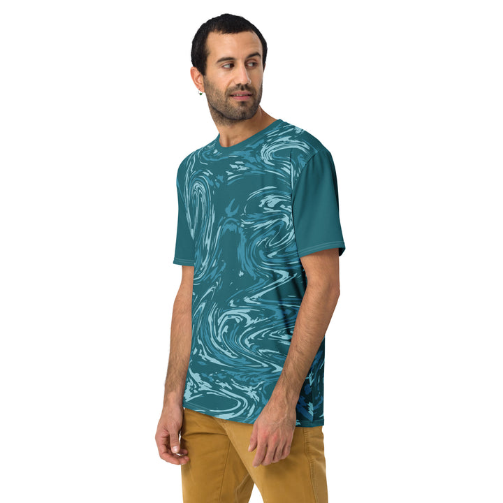 Premium Men's Jersey - Green Mirage