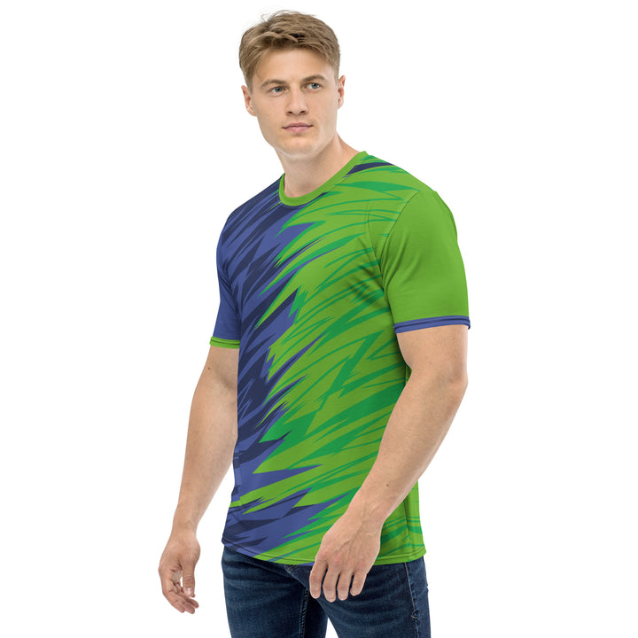 Premium Men's Jersey - Green-Blue Move