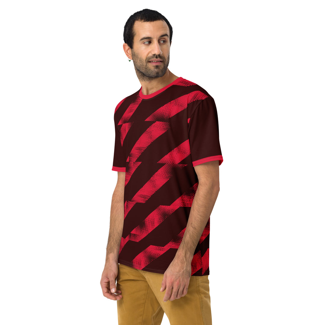 Premium Men's Jersey - Red-Black Hero