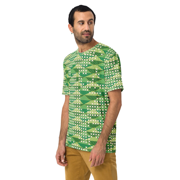 Premium Men's Jersey - Green Leaves