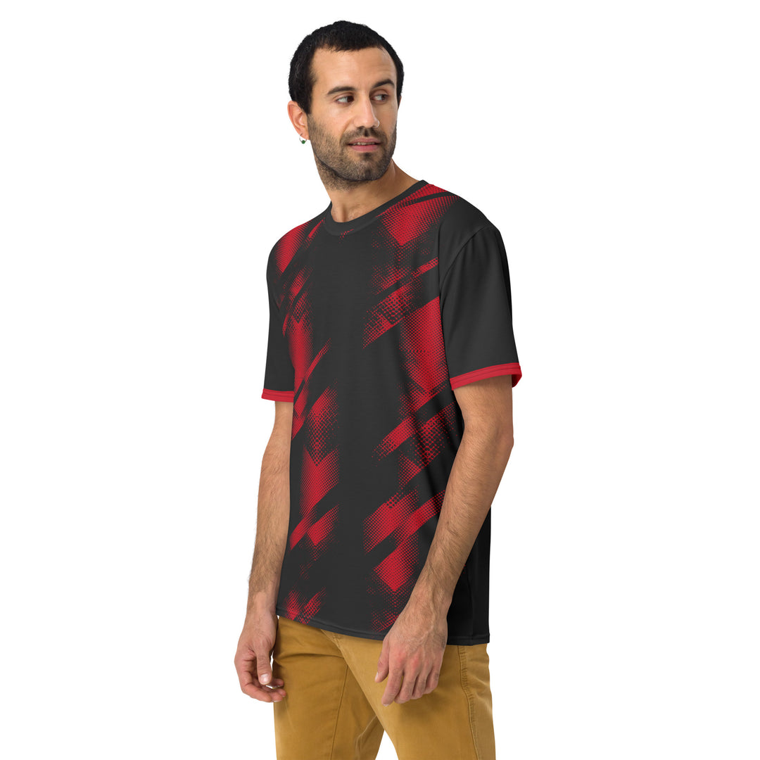 Premium Men's Jersey - Black-Red Chase